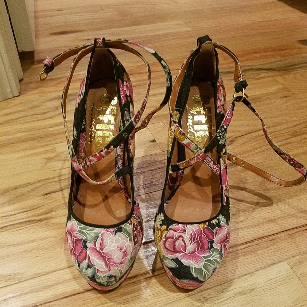 Floral High heels